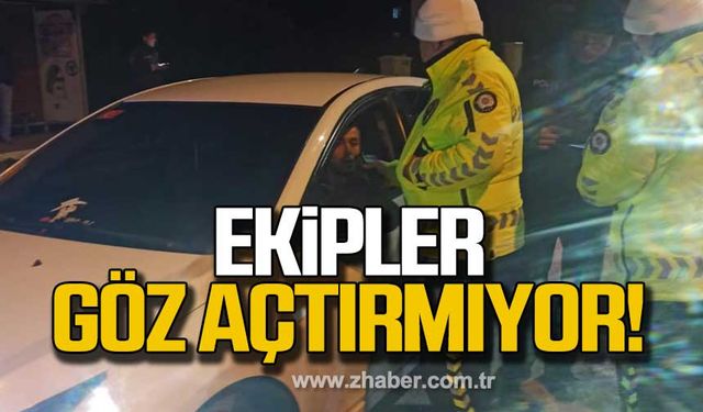 Zonguldak'ta ekipler göz açtırmıyor!