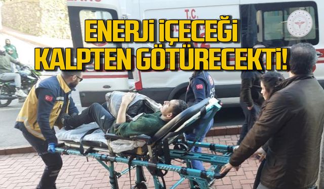 Enerji içeceği kalpten götürecekti!