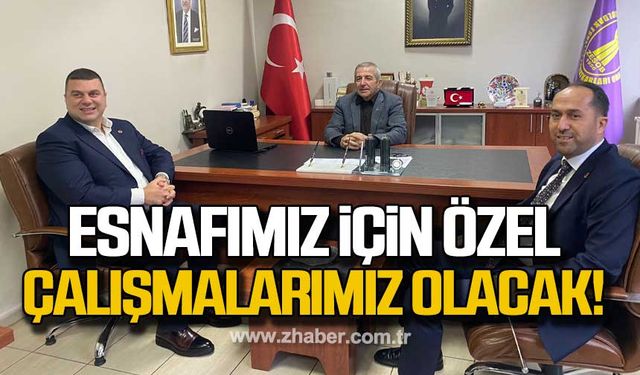 Cem Dereli: “Zonguldak esnafı için özel çalışmalarımız olacak!”