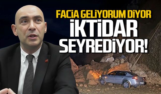 Facia geliyorum diyor! İktidar seyrediyor!