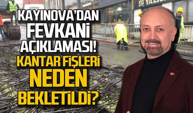 Kayınova'dan hurda açıklaması! "Fişler neden bekletildi?