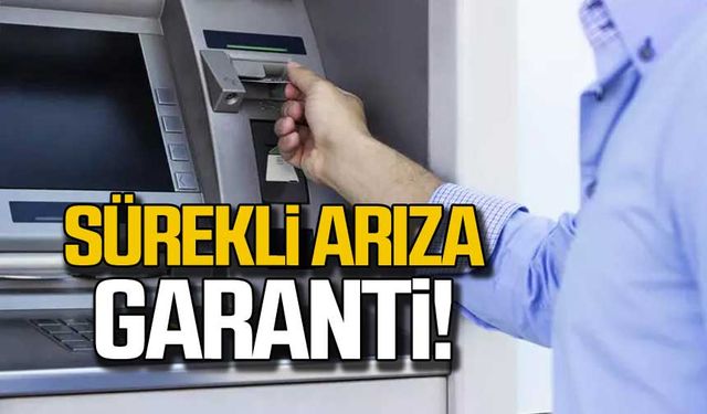 Zonguldak'ta arızalı ATM'ler tepkiye neden oldu