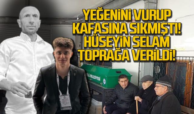 Ekrem Selam'ı vurup kendi kafasına sıkmıştı! Hüseyin Selam toprağa verildi!