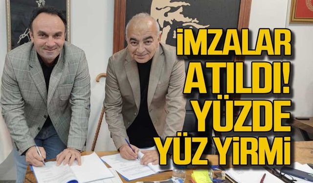 Devrek'te imzalar atıldı! Yüzde 120 tavan ücret!