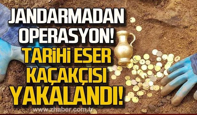 Tarihi eser kaçakçısı yakalandı!