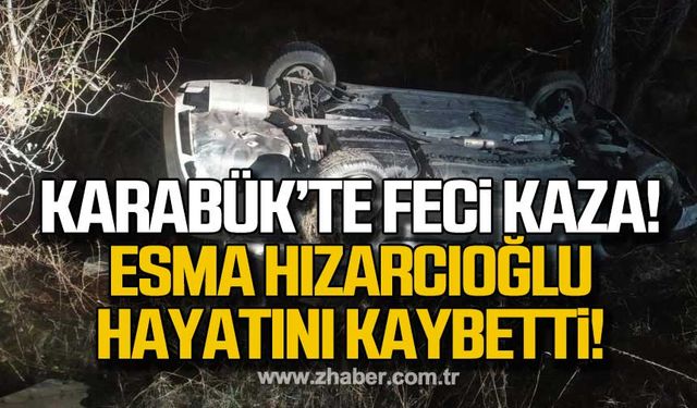 Karabük'te feci kaza! 1 kişi hayatını kaybetti!