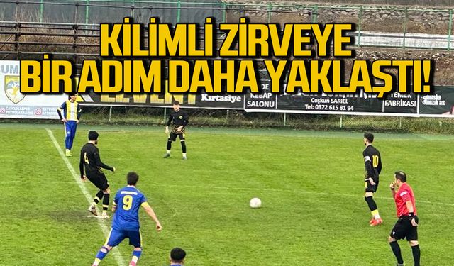 Kilimli zirveye bir adım daha yaklaştı!