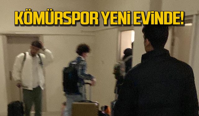 Zonguldak Kömürspor yeni evine kavuştu!