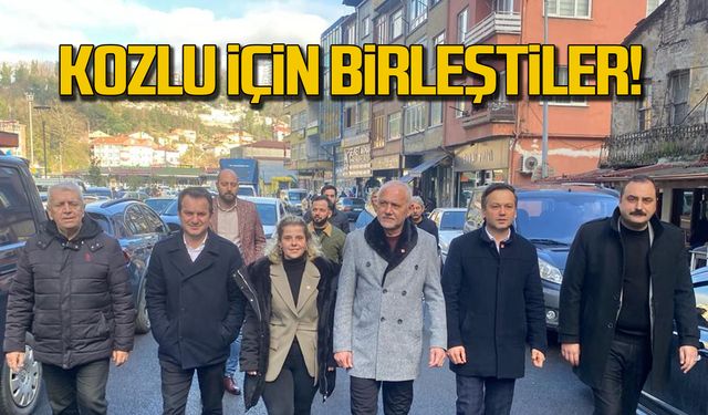 Kozlu Belediyesi’ni CHP’ye kazandırmak için birleştiler