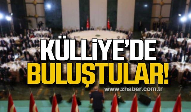 Cumhurbaşkanlığı Külliyesi'nde buluştular!