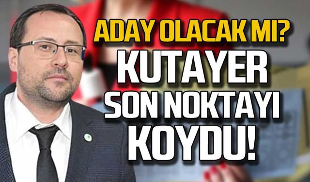 Kutayer son noktayı koydu! Aday olacak mı?