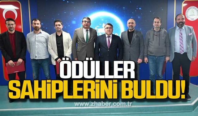 Karaelmas girişimcilik yarışmasında ödüller sahiplerini buldu!