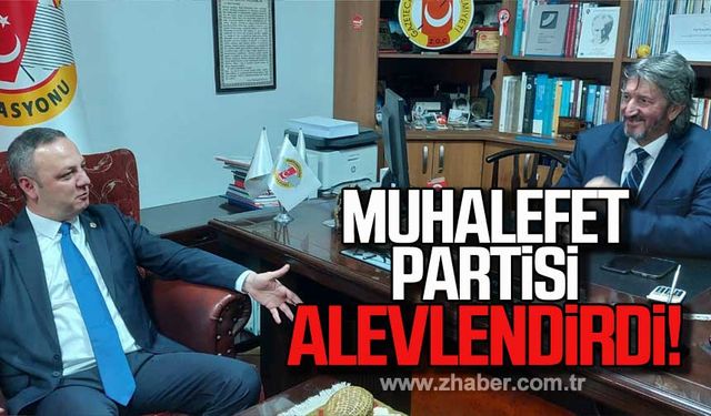 Selim Alan "Muhalefet partisi alevlendirdi"