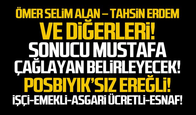 Ömer Selim Alan – Tahsin Erdem ve diğerleri!