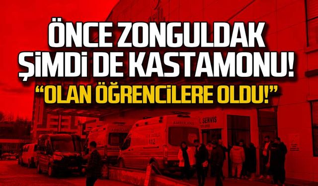 Önce Zonguldak şimdi de Kastamonu! Olan öğrencilere oldu!