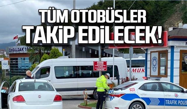 Tüm otobüsler adım adım takip edilecek!