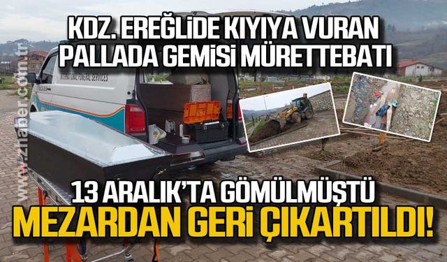 Ukraynalı gemicinin mezarı açıldı!