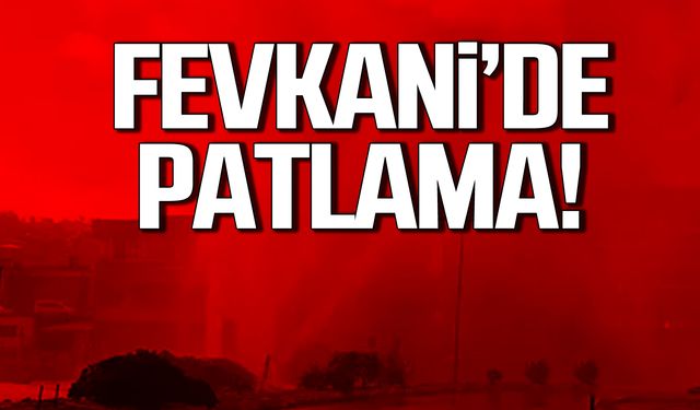 Fevkani'de patlama! Tonlarca su boşa aktı!