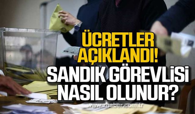 Sandık görevlilerine verilecek ücret açıklandı! Nasıl sandık görevlisi olunur?