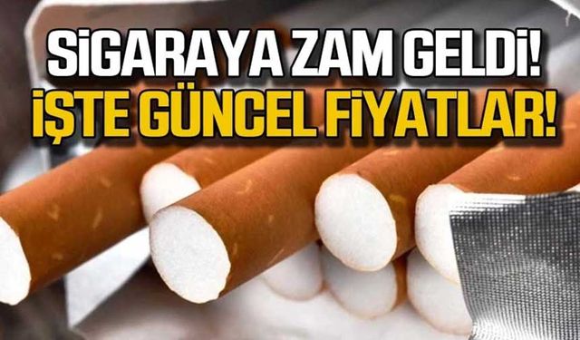 Yeni yılda sigaraya zam! İşte güncel fiyatlar!