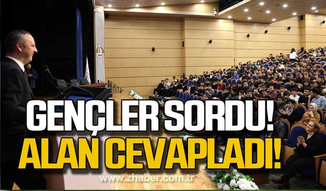 Gençler sordu Alan cevapladı!