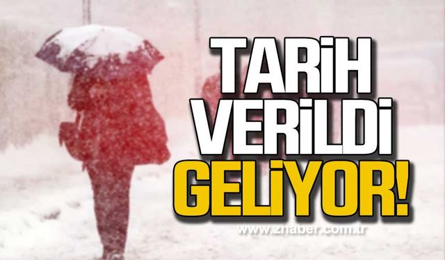 Kar yağışı için uyarı geldi!