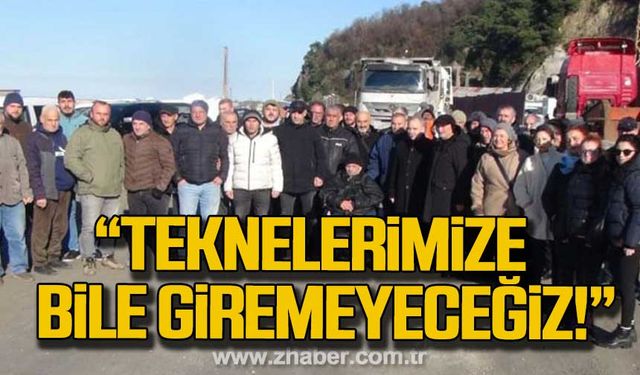 Kilimli Balıkçılar Kooperatifi; "Teknelerimize bile giremeyeceğiz"