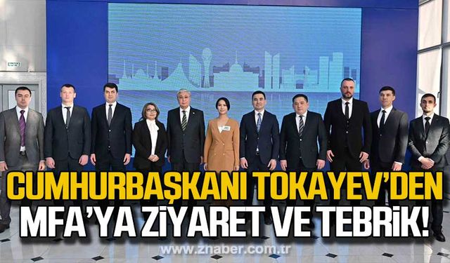 Cumhurbaşkanı Kasım Comart Tokayev’den MFA’ya ziyaret ve tebrik!