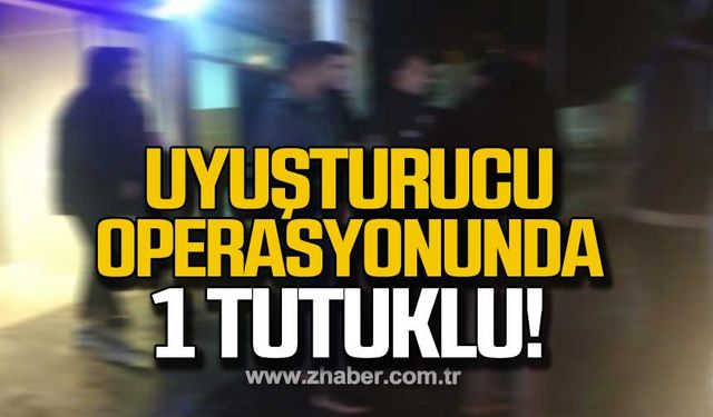 Devrek’te uyuşturucu operasyonunda 1 şüpheli tutuklandı!