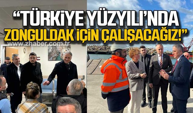 Bozkurt; "Türkiye Yüzyılı'nda Zonguldak için çalışacağız!"