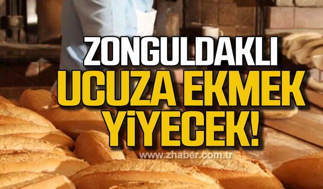 Cem Dereli: "Zonguldaklılar ucuza ekmek yiyecek"