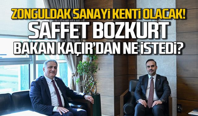 Zonguldak sanayi kenti olacak! Bozkurt Bakan Kaçır'dan ne istedi?