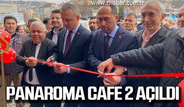 Zonguldak'ta Panaroma Cafe 2 açıldı