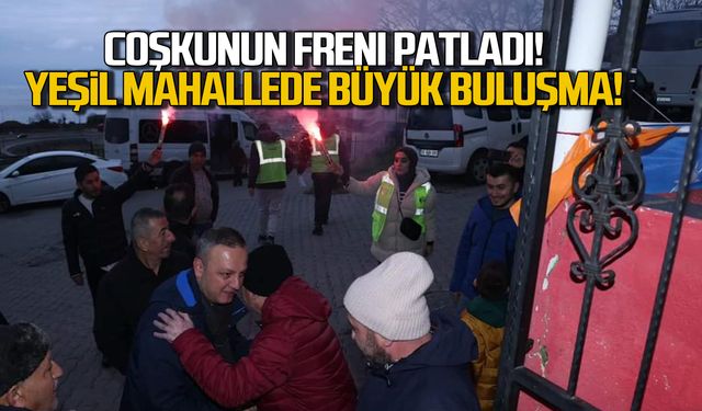 Yeşil Mahalle'de Selim Alan'a coşkulu karşılama!