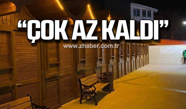 Başkan Bozkurt; "Çok ama çok az kaldı"