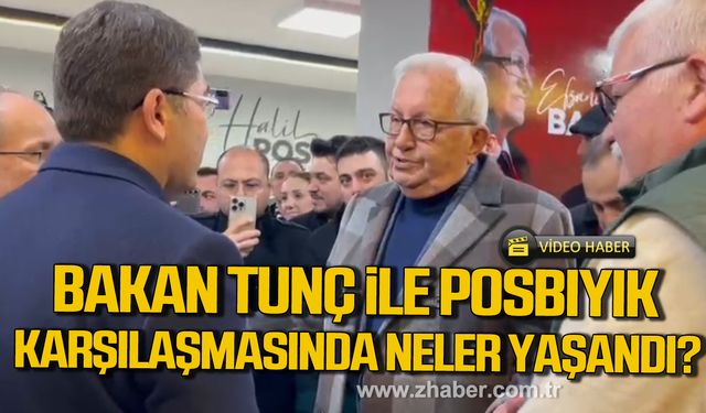 Adalet Bakanı Yılmaz Tunç ile Halil Posbıyık karşılaşmasında neler yaşandı?