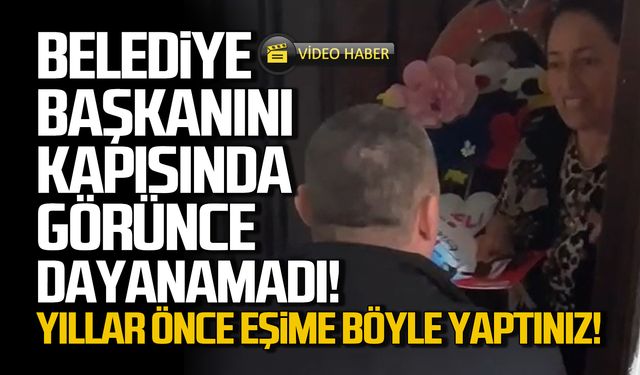 Nuri Tekin'i kapıda görünce dayanamadı! "Yıllar önce böyle yaptınız"