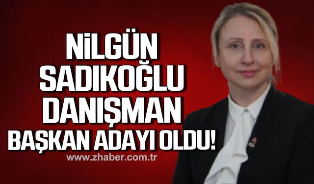 Zafer Partisi Zonguldak Belediye Başkan Adayı Nilgün Sadıkoğlu Danışman!