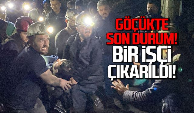 Göçükte son durum! Bir işçi çıkarıldı!