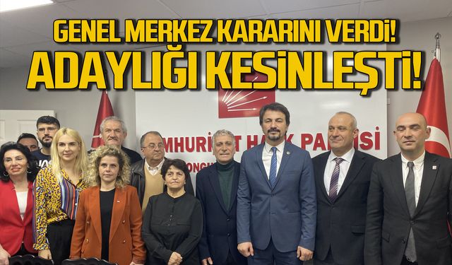 Genel Merkez kararını verdi! Burhan Sezgin'in adaylığı kesinleşti!