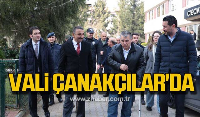 Vali Osman Hacıbektaşoğlu Çanakçılar Fabrikası'nda!