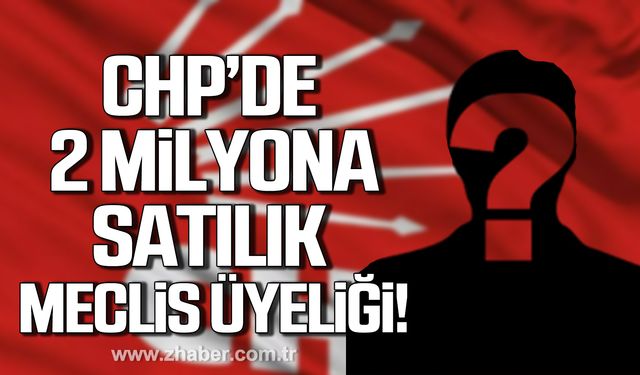 CHP’de 2 milyona satılık meclis üyeliği!