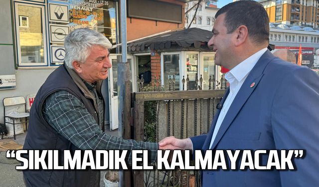 Dereli "Sıkılmadık el kalmayacak"