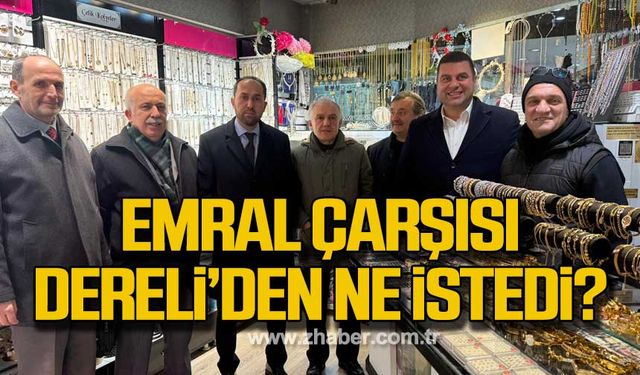 Emral Çarşısı Dereli'den ne istedi?