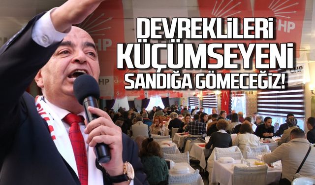 Bozkurt "Devreklileri küçümseyeni sandığa gömeceğiz"