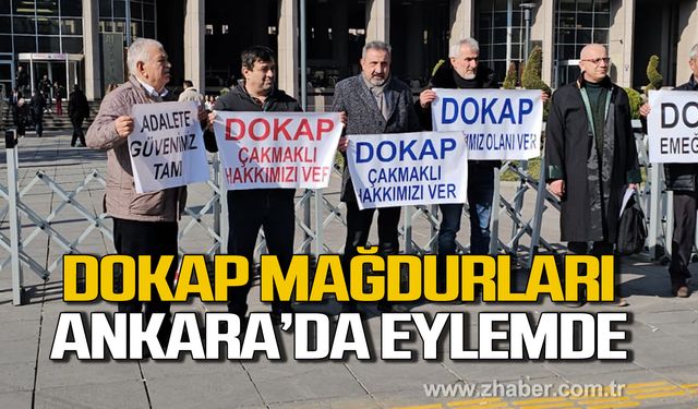 DOKAP mağdurları Ankara Adliyesi önünde buluştu!