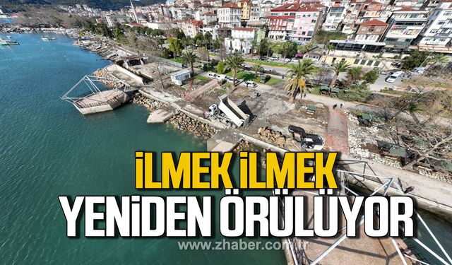 Kdz. Ereğli Sahili ilmek ilmek yeniden örülüyor