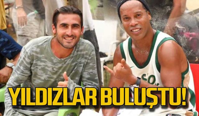 Sabri Kalafat Ronaldinho ile buluştu!