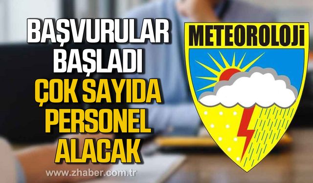 Meteoroloji Genel Müdürlüğüne sözleşmeli personel alınacak