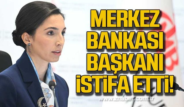 Merkez Bankası Başkanı Hafize Gaye Erkan istifa etti!